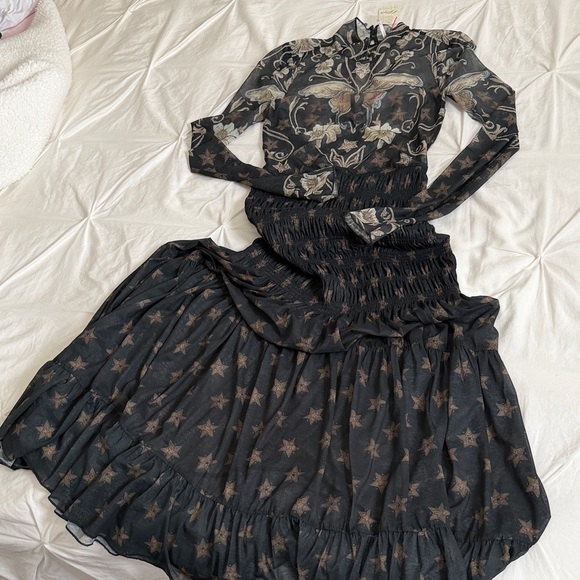 Free People Star Gazer maxi dress S - Picture 2 of 7